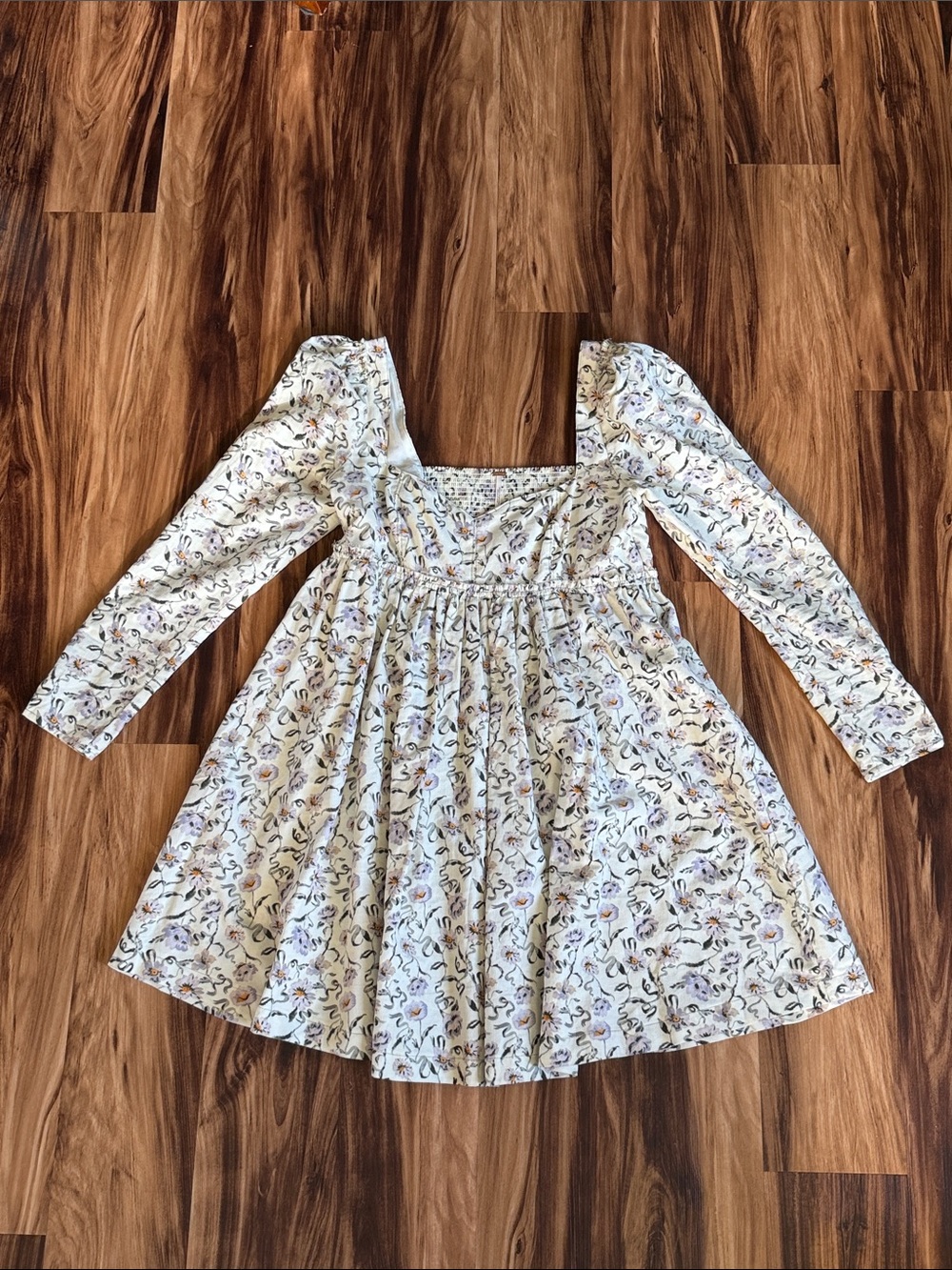 Free People Bessie Babydoll Corduroy Dress